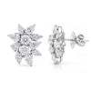 2.85 CT Multi Shape Cluster Lab Diamond Earrings