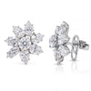 5.89 CT Multi Shape Cluster Lab Diamond Earrings